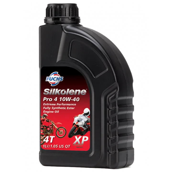 Fuchs Silkolene Pro 4 10W40 - Xe số và tay côn