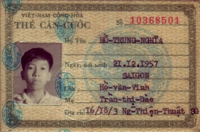 thẻ căn cước thời vncha