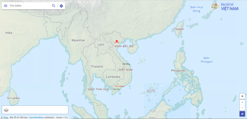 Bản đồ Vmap Việt Nam