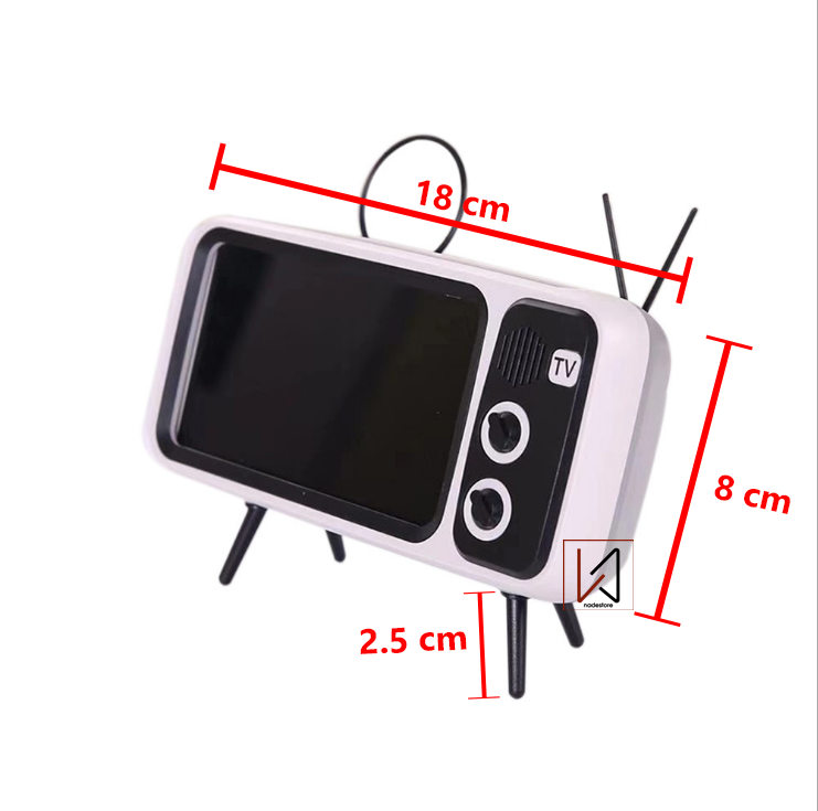 Loa Bluetooth TV Retro PTH800 - kích thước