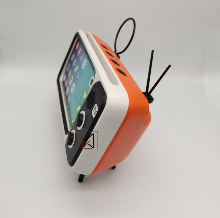 Loa Bluetooth TV Retro PTH800 - màu cam