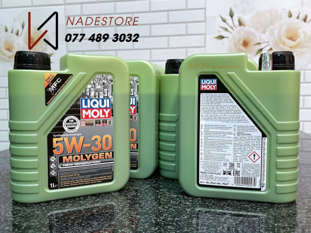 Đặc biệt là phụ gia Molygen đảm bảo cho dầu có độ ma sát thấp với độ ổn định trượt cao